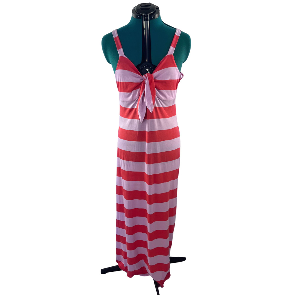 Dip Horizontal Stripe Maxi Dress Size L